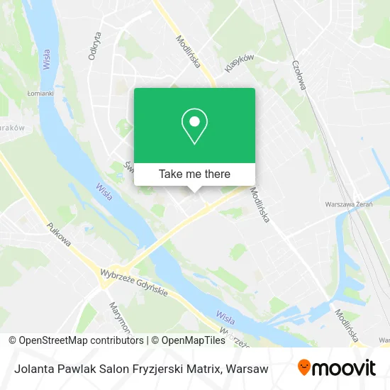 Jolanta Pawlak Salon Fryzjerski Matrix map
