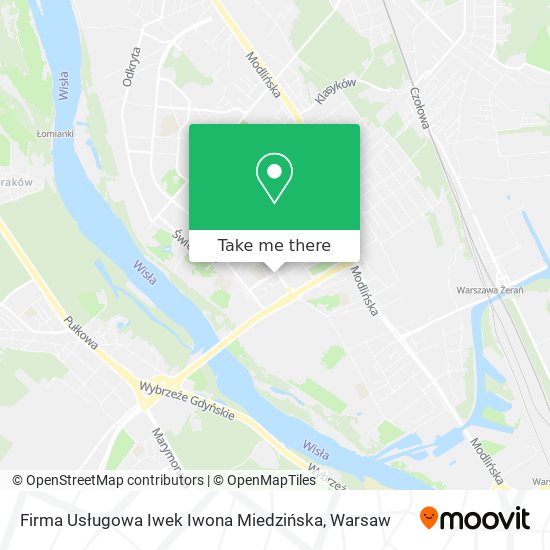 Firma Usługowa Iwek Iwona Miedzińska map