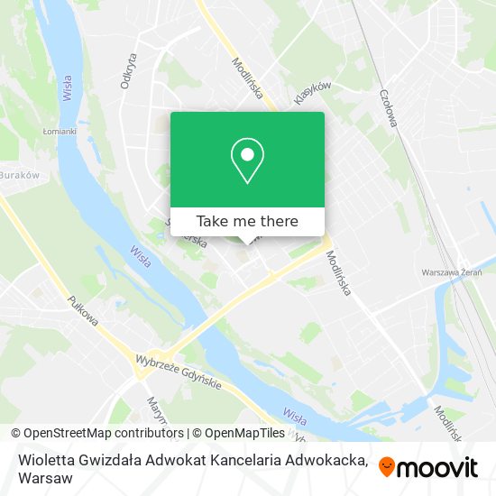 Wioletta Gwizdała Adwokat Kancelaria Adwokacka map