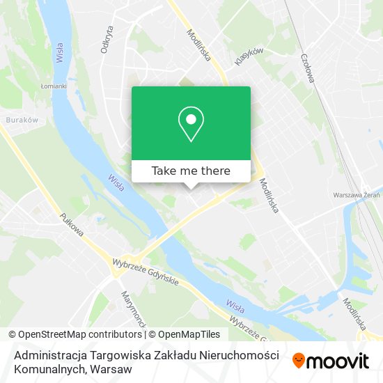 Administracja Targowiska Zakładu Nieruchomości Komunalnych map