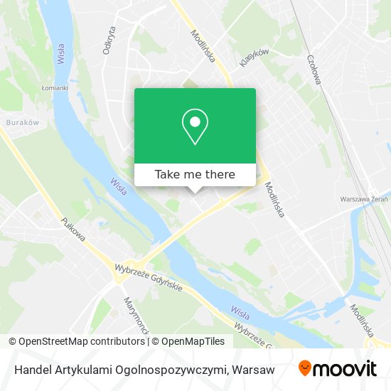 Handel Artykulami Ogolnospozywczymi map