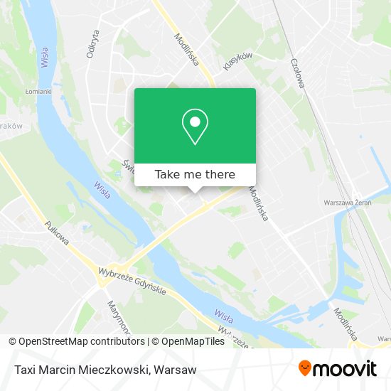 Taxi Marcin Mieczkowski map