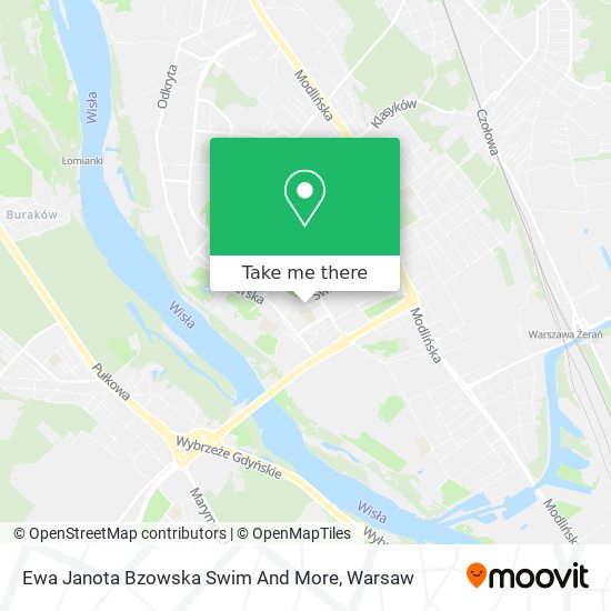 Ewa Janota Bzowska Swim And More map