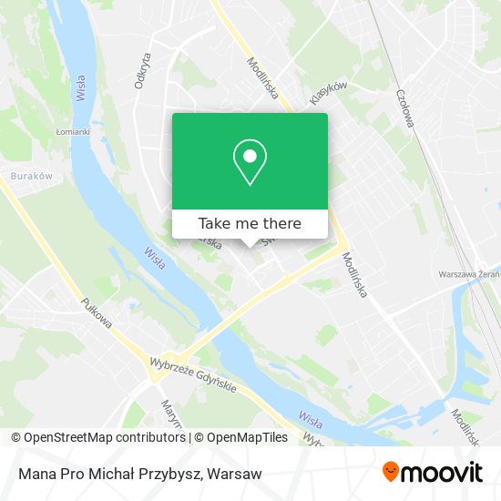 Mana Pro Michał Przybysz map