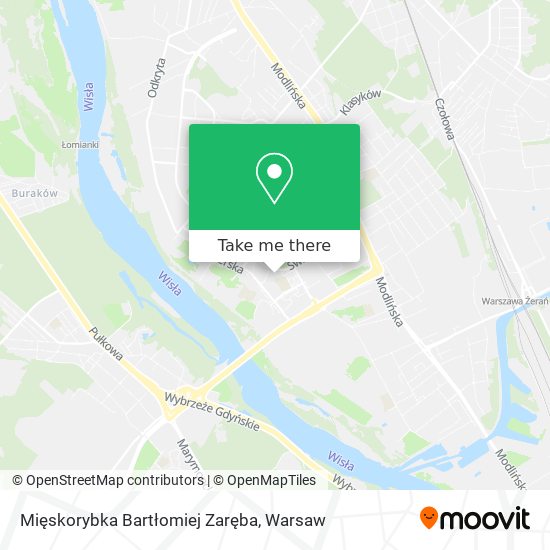 Mięskorybka Bartłomiej Zaręba map