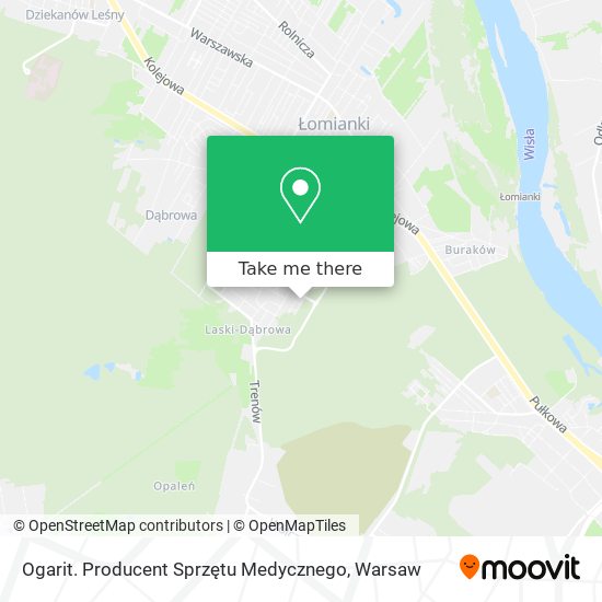 Ogarit. Producent Sprzętu Medycznego map