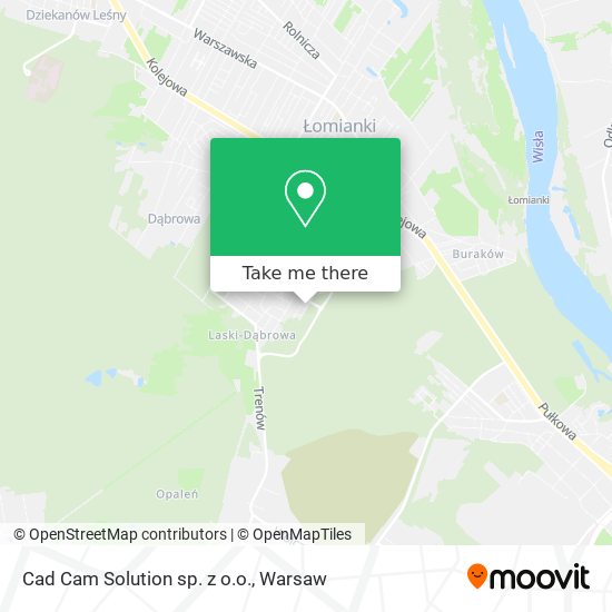 Карта Cad Cam Solution sp. z o.o.