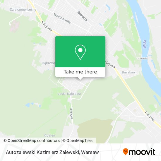 Autozalewski Kazimierz Zalewski map