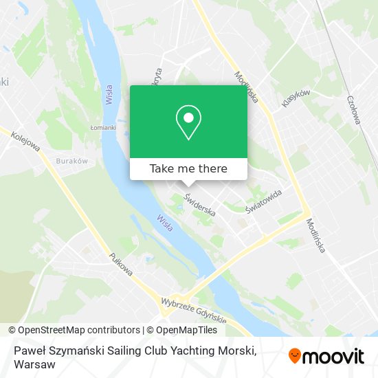 Карта Paweł Szymański Sailing Club Yachting Morski