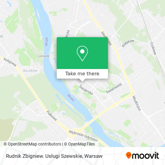 Rudnik Zbigniew. Usługi Szewskie map