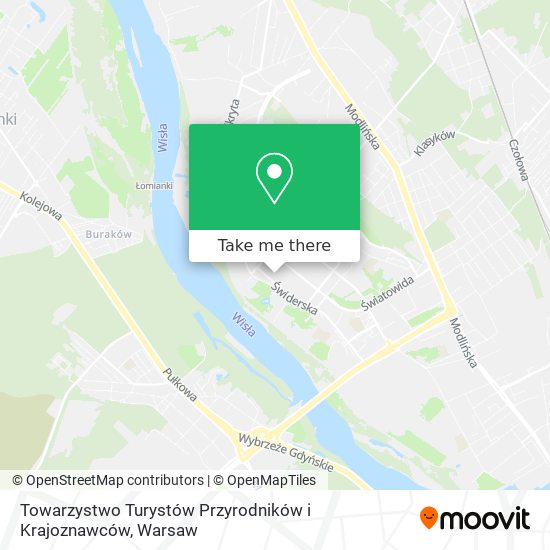 Towarzystwo Turystów Przyrodników i Krajoznawców map