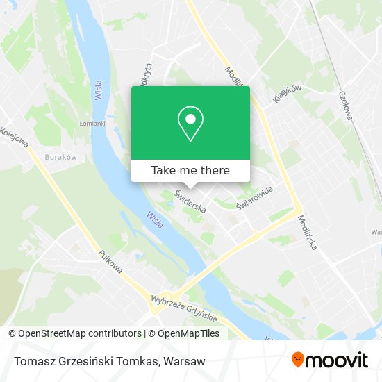 Tomasz Grzesiński Tomkas map