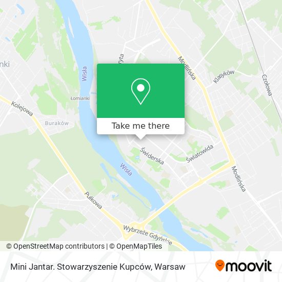 Mini Jantar. Stowarzyszenie Kupców map