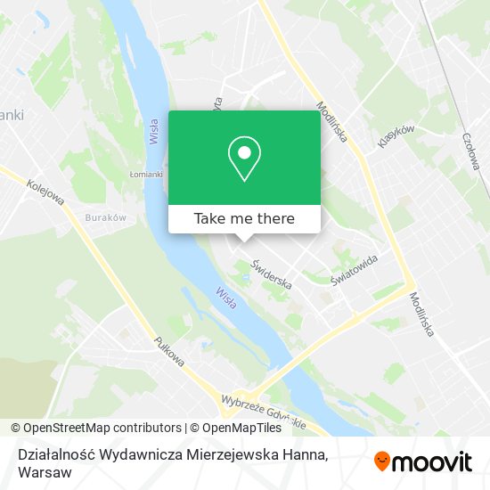 Działalność Wydawnicza Mierzejewska Hanna map