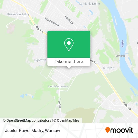 Jubiler Pawel Madry map