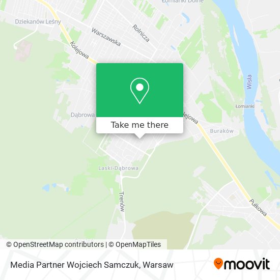 Media Partner Wojciech Samczuk map