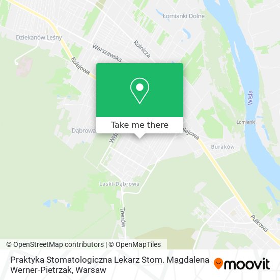 Praktyka Stomatologiczna Lekarz Stom. Magdalena Werner-Pietrzak map