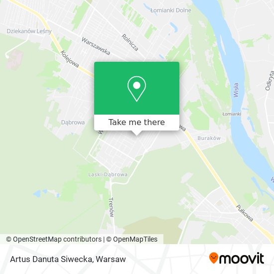 Artus Danuta Siwecka map