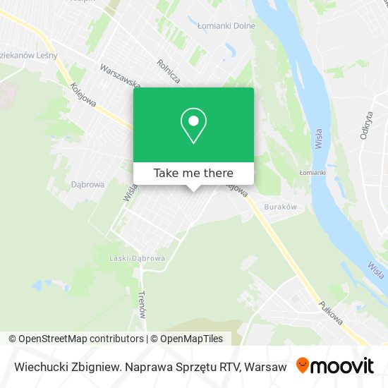 Wiechucki Zbigniew. Naprawa Sprzętu RTV map