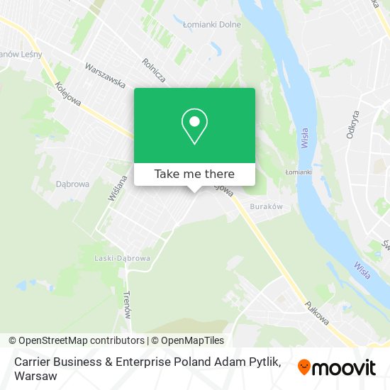 Carrier Business & Enterprise Poland Adam Pytlik map