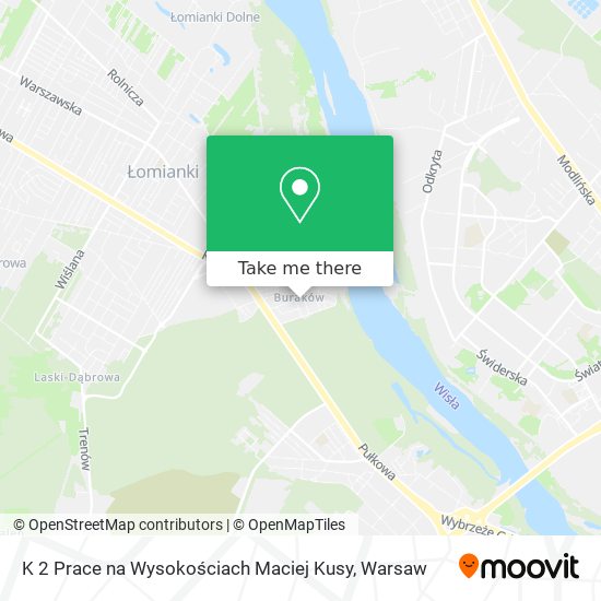 K 2 Prace na Wysokościach Maciej Kusy map