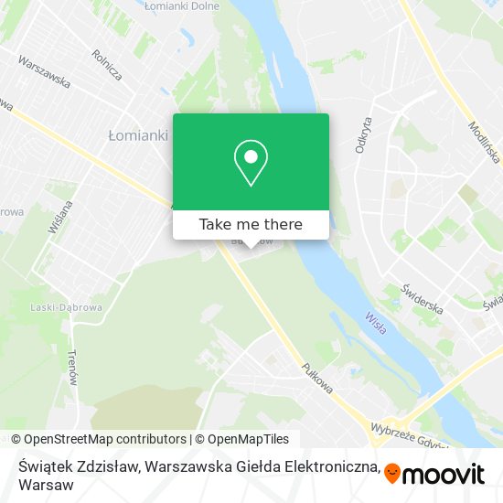 Świątek Zdzisław, Warszawska Giełda Elektroniczna map