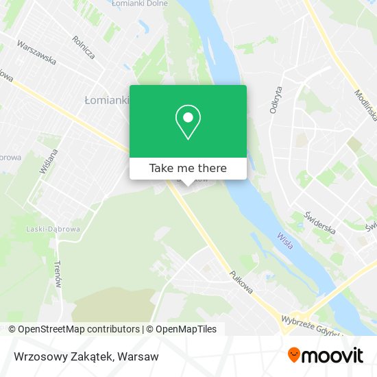 Wrzosowy Zakątek map