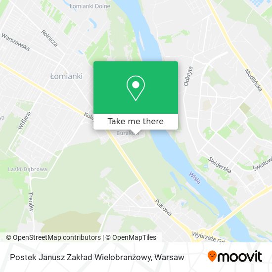 Postek Janusz Zakład Wielobranżowy map