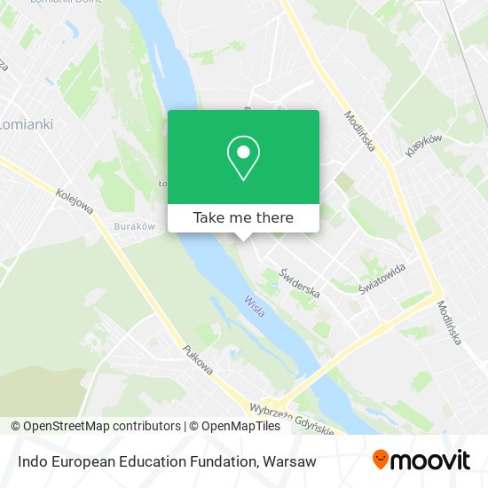 Indo European Education Fundation map