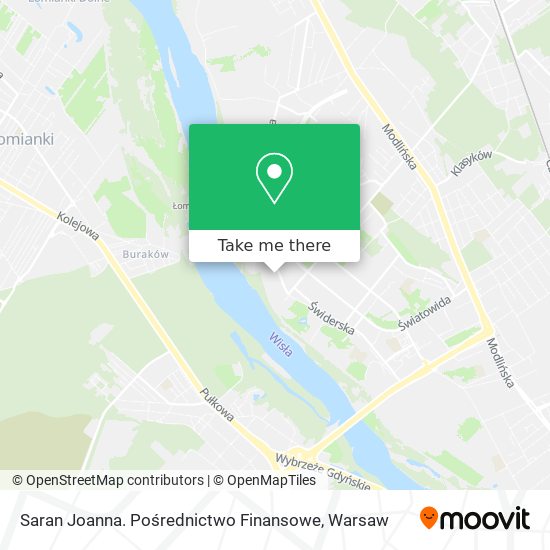 Saran Joanna. Pośrednictwo Finansowe map