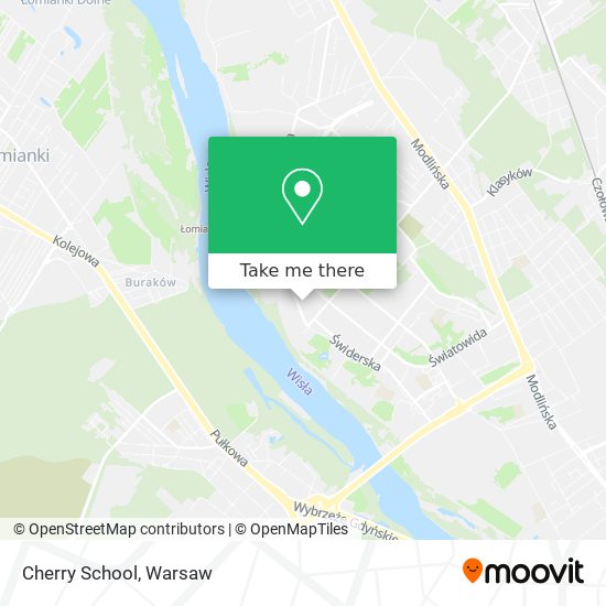 Cherry School map