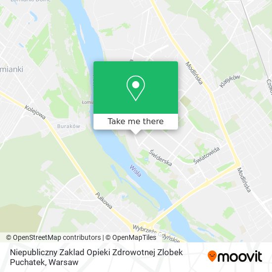 Niepubliczny Zaklad Opieki Zdrowotnej Zlobek Puchatek map