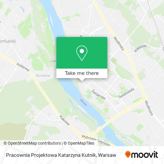 Pracownia Projektowa Katarzyna Kutnik map