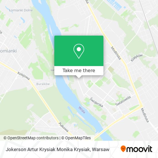 Jokerson Artur Krysiak Monika Krysiak map