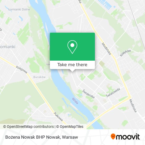 Bożena Nowak BHP Nowak map