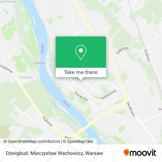 Dźwigbud. Mieczysław Wachowicz map