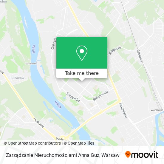 Zarządzanie Nieruchomościami Anna Guz map