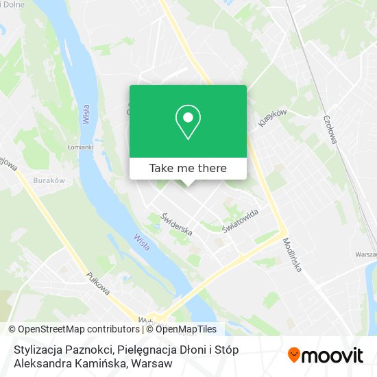 Stylizacja Paznokci, Pielęgnacja Dłoni i Stóp Aleksandra Kamińska map