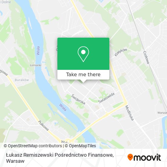 Łukasz Remiszewski Pośrednictwo Finansowe map