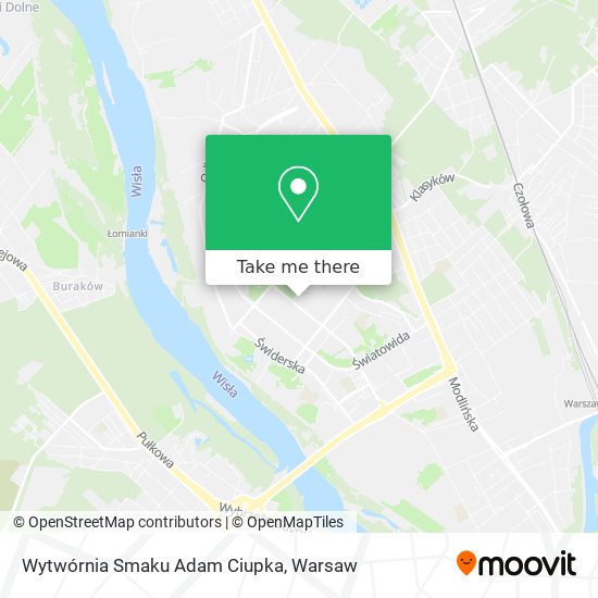 Wytwórnia Smaku Adam Ciupka map