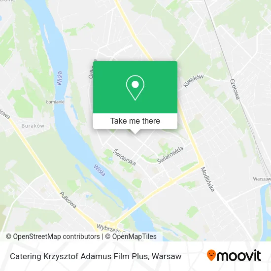 Catering Krzysztof Adamus Film Plus map