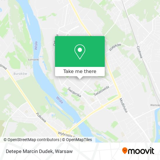 Detepe Marcin Dudek map