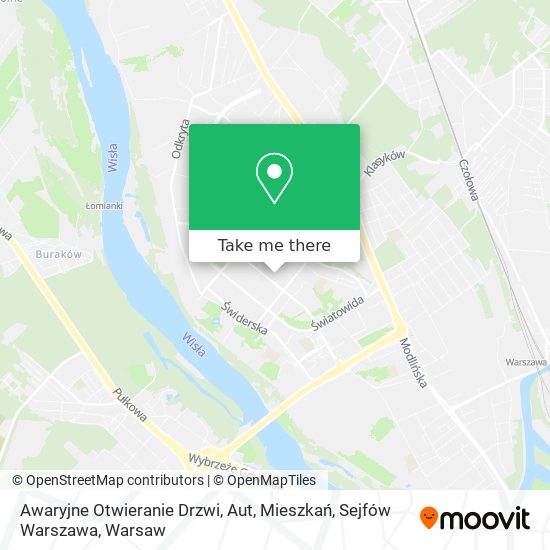 Awaryjne Otwieranie Drzwi, Aut, Mieszkań, Sejfów Warszawa map