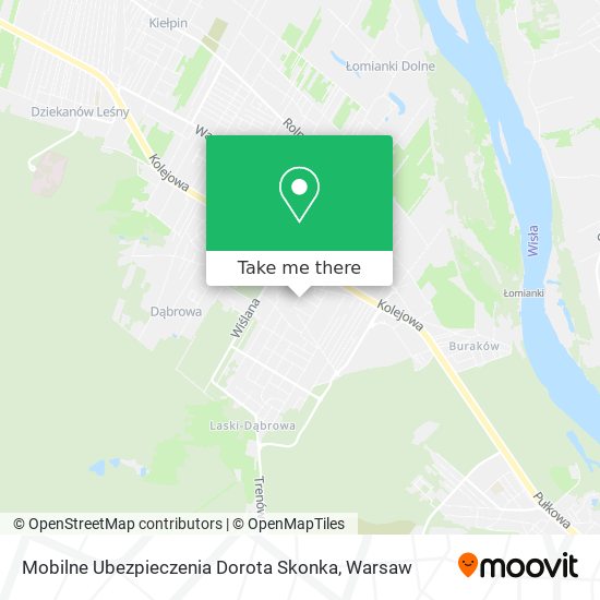 Mobilne Ubezpieczenia Dorota Skonka map