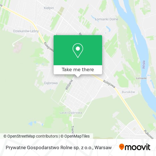 Prywatne Gospodarstwo Rolne sp. z o.o. map