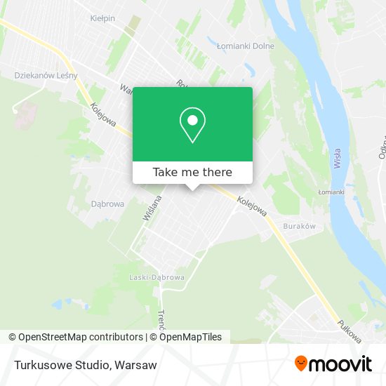 Turkusowe Studio map