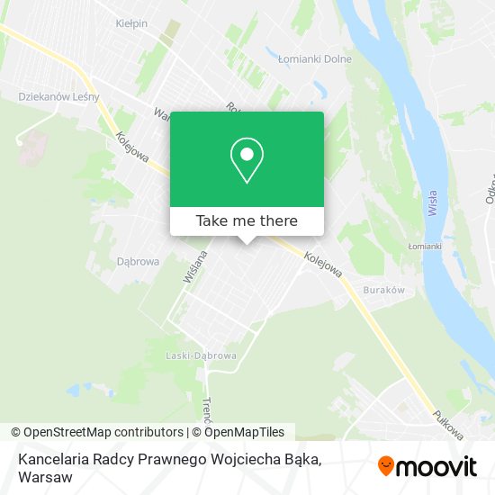 Kancelaria Radcy Prawnego Wojciecha Bąka map