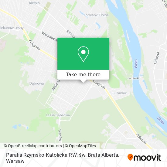 Parafia Rzymsko-Katolicka P.W. św. Brata Alberta map