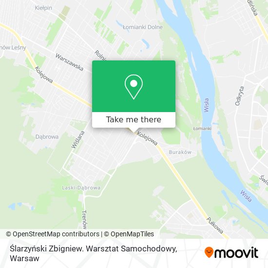 Ślarzyński Zbigniew. Warsztat Samochodowy map