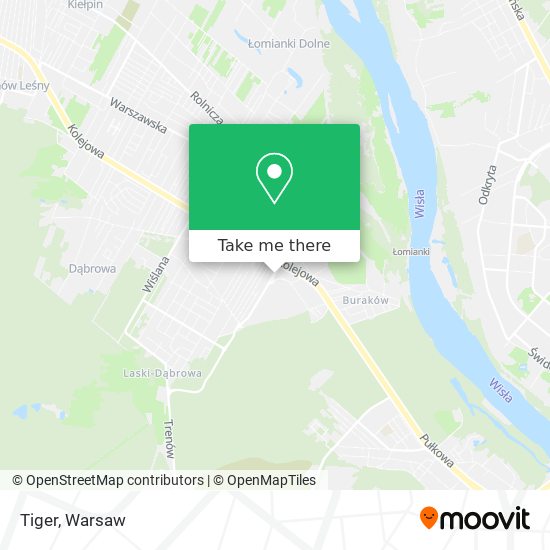 Tiger map